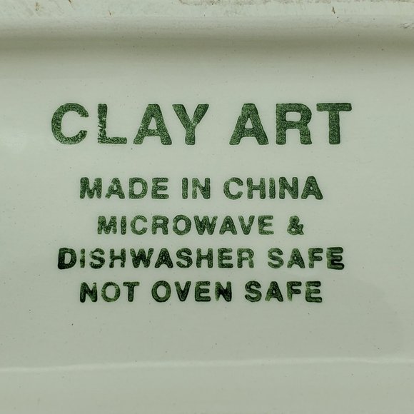 Clay Art Cabernet Chardonnay Serving Dish Cheese Cracker Snack Tray - Picture 6 of 6